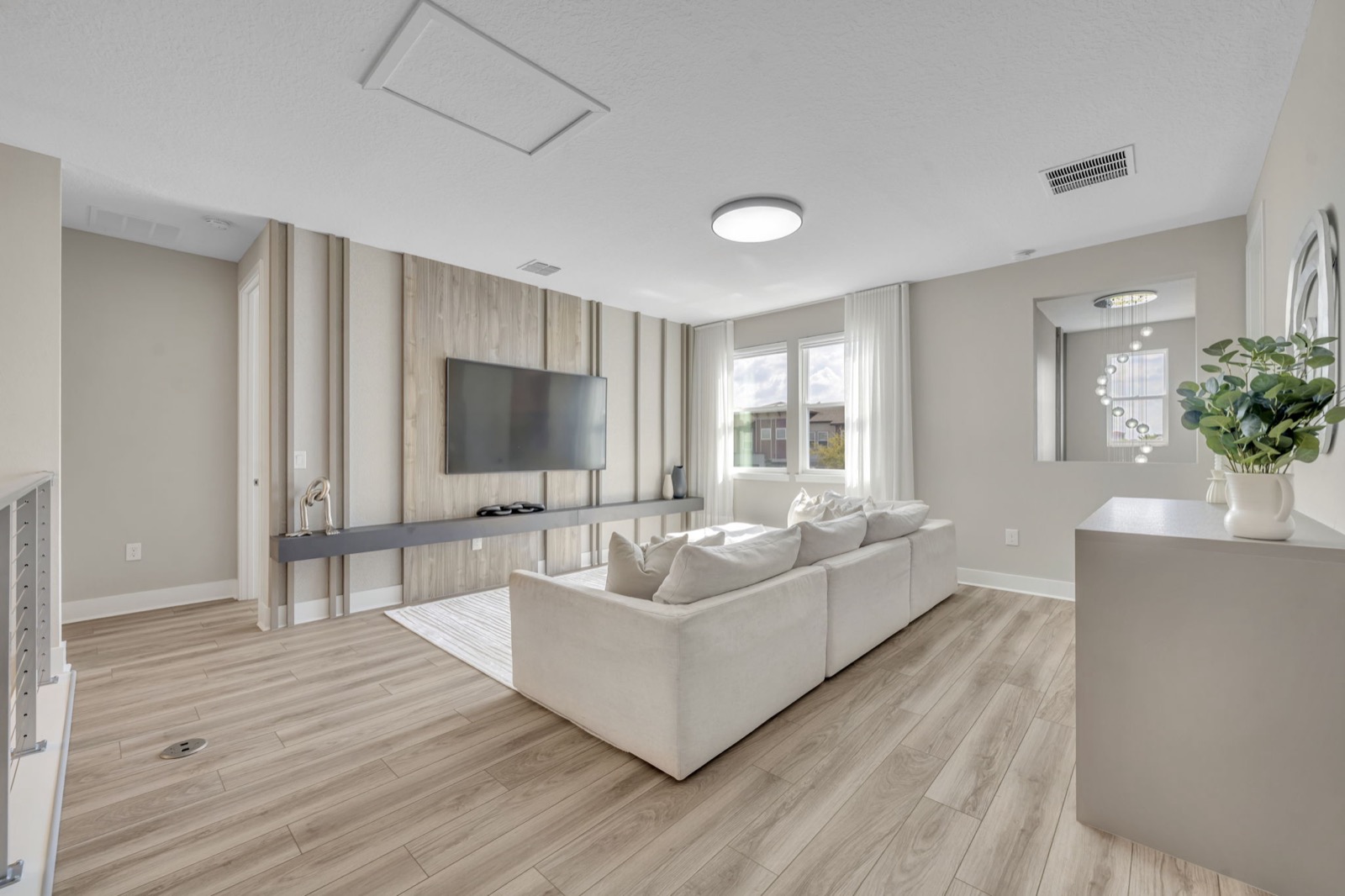 Staged living area, Tampa Bay FL