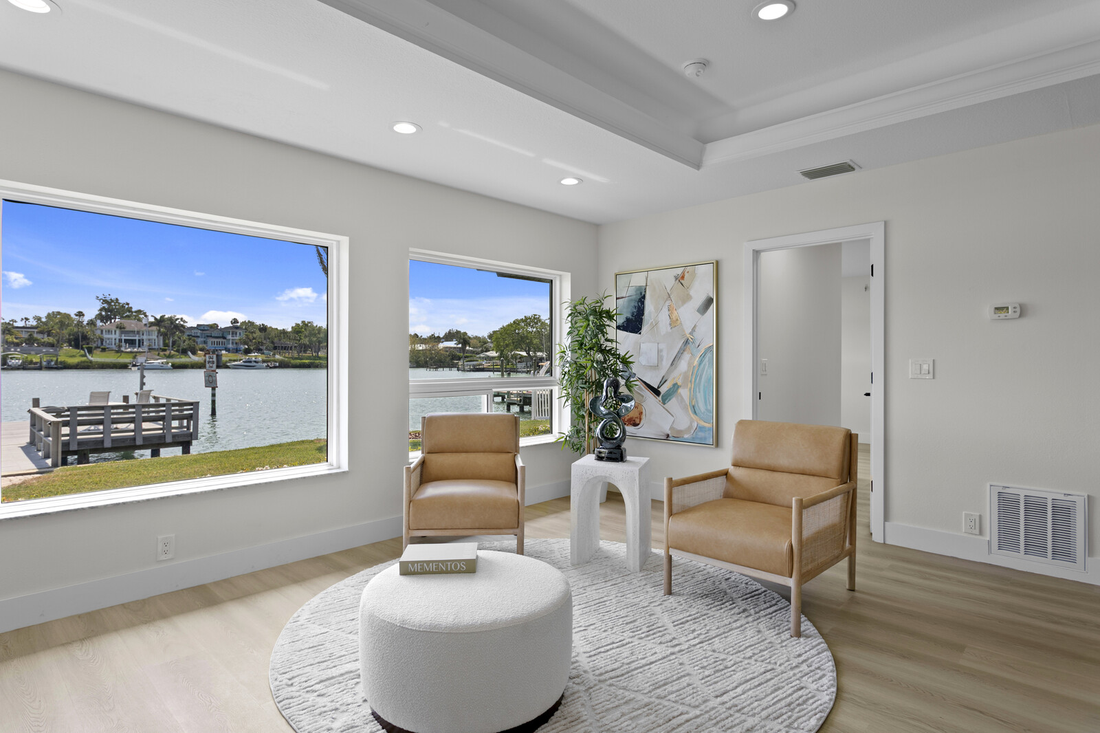 Staged living area, Tampa Bay FL
