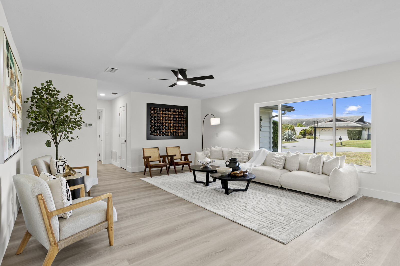 Staged living area, Tampa Bay FL