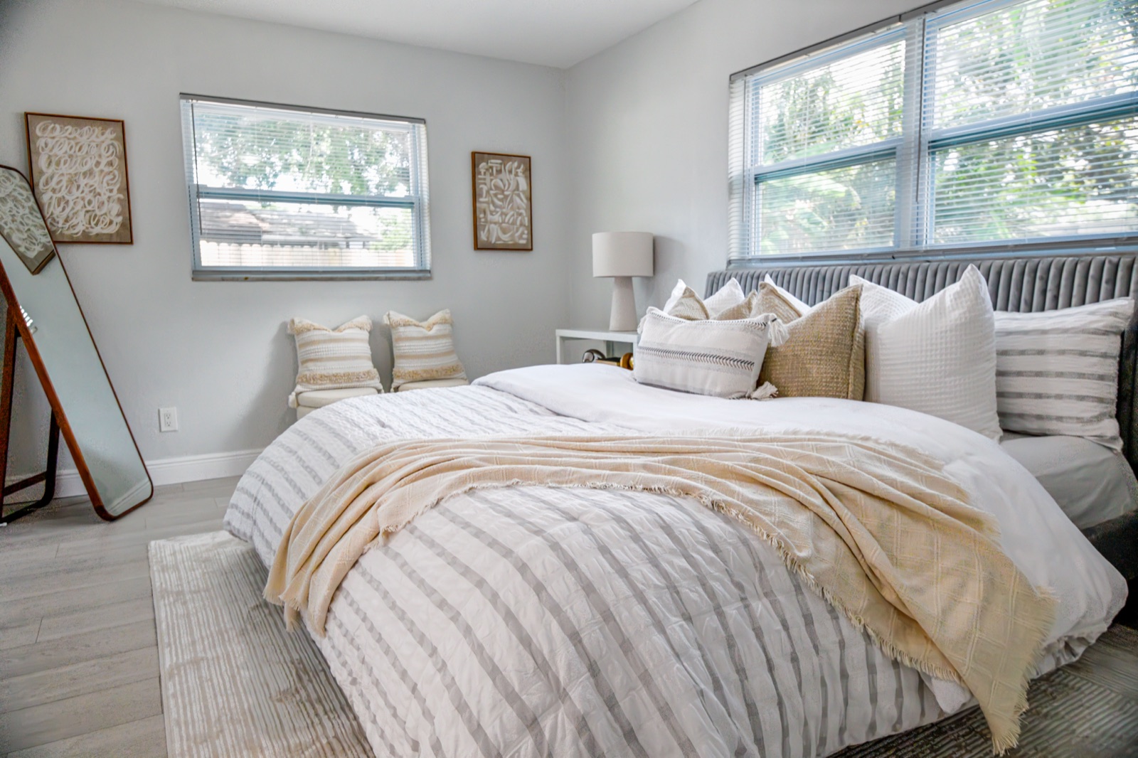 Occupied staging