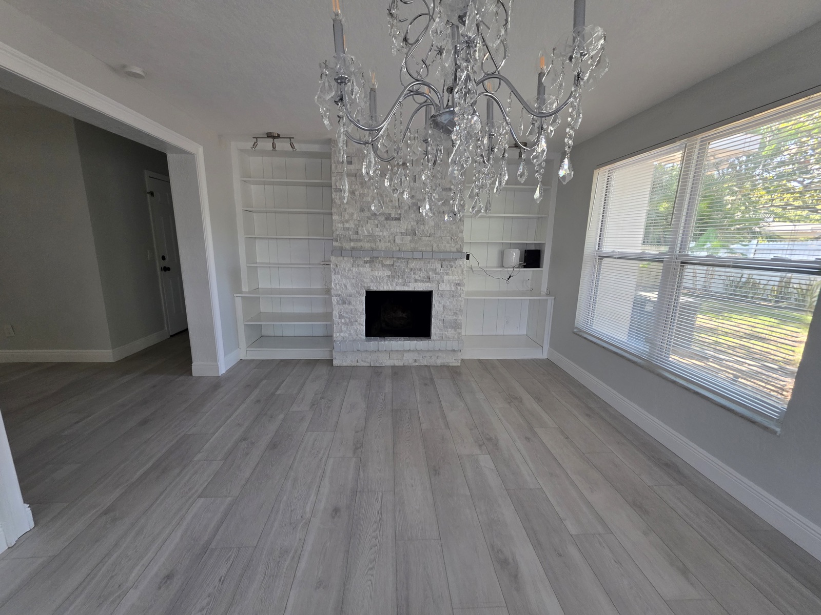 Dining room before staging
