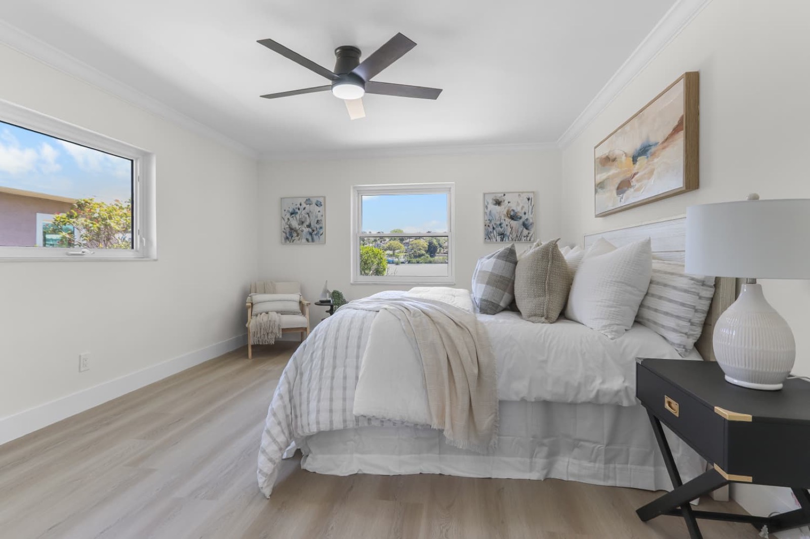 Professionally staged home in Belleair Beach, FL